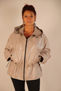 Veste cuir femme : 89081