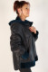 Veste mouton femme réversible : 19634.P