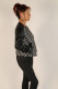 Blouson spencer cuir femme : 528.N