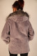 Veste mouton femme réversible :19803