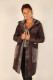Veste 7/8 mouton femme réversible : 19886