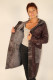 Veste 7/8 mouton femme réversible : 19886