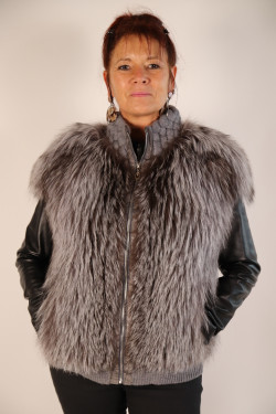 Gilet fourrure femme : YM.08