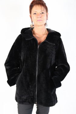 Veste mouton femme réversible : 19893KPS.70