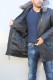 veste longue cuir cerf homme: bernard