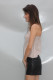 Top femme cuir velours 3 coloris : St Trop