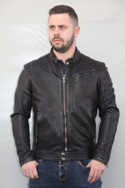 blouson cuir homme : Bradley