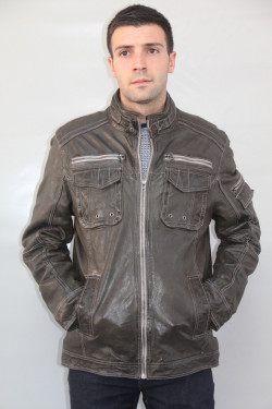 Blouson cuir homme : Nobel