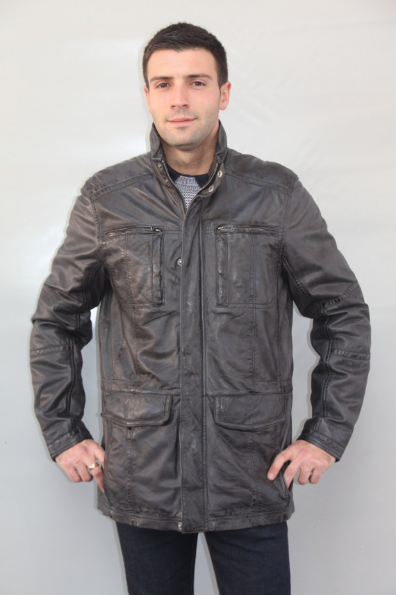 Veste cuir homme 2 coloris : glasgow.2