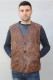 gilet cuir homme 2 coloris : gio