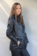 veste parka cuir femme : lori : n