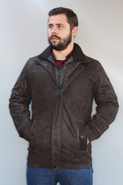 veste cuir homme : 42714. b