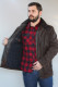 veste cuir homme : 42714. b